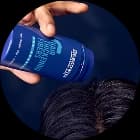 Apply to thinning areas