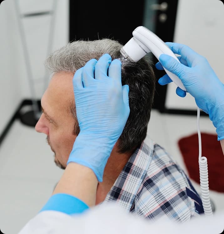 Laser hair reduction process