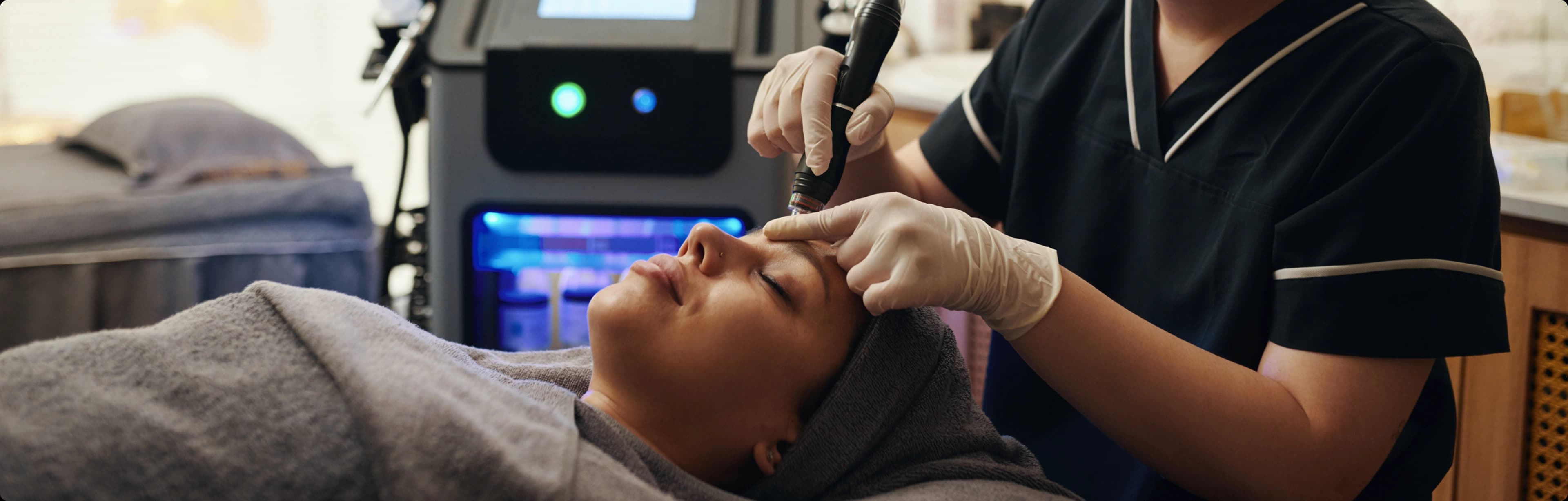 HydraFacial process