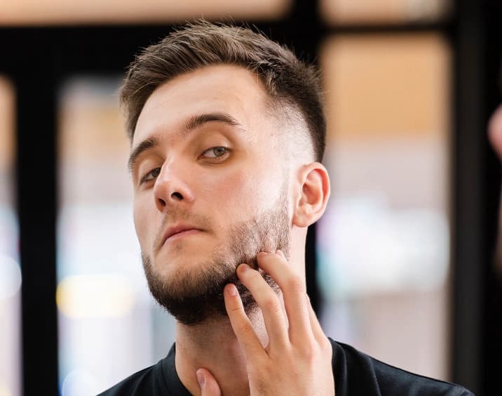 Beard transplant procedure