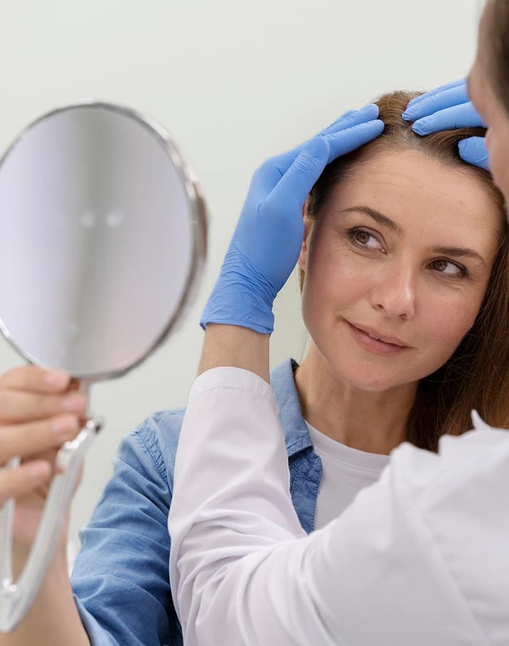 Discreet Hair Transplant for Women