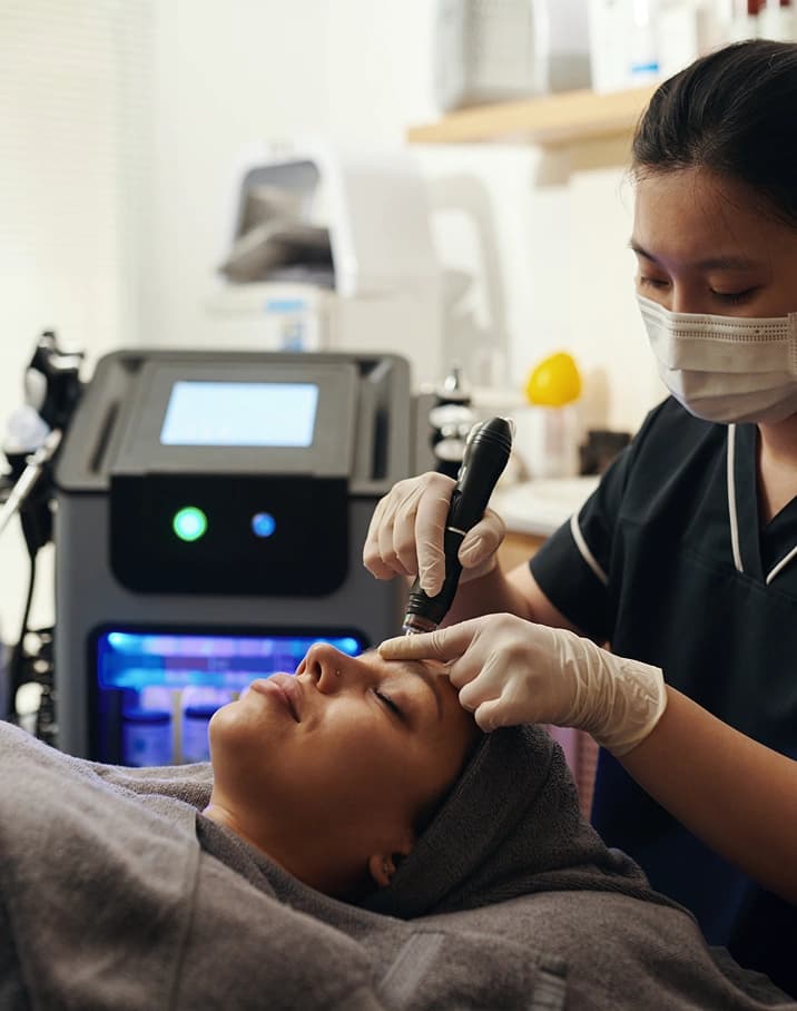 HydraFacial process