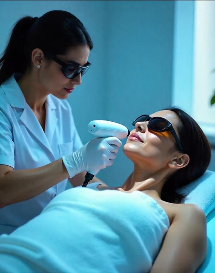 Laser hair reduction SOP process