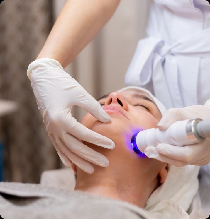 Laser skin resurfacing process