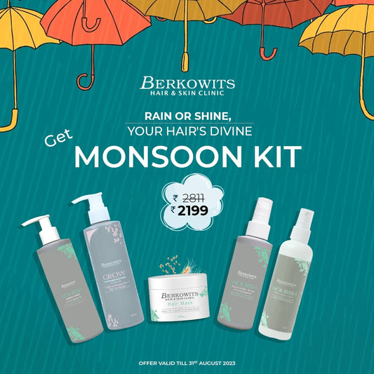 Berkowits Monsoon Kit - An Ultimate Hair care Essentials