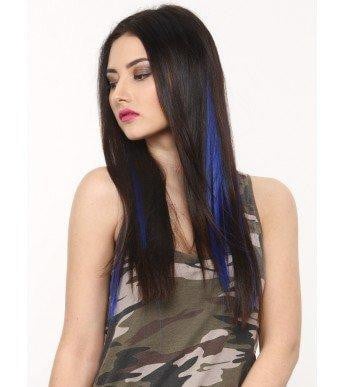Arctic Blue Highlighter Hair Extension