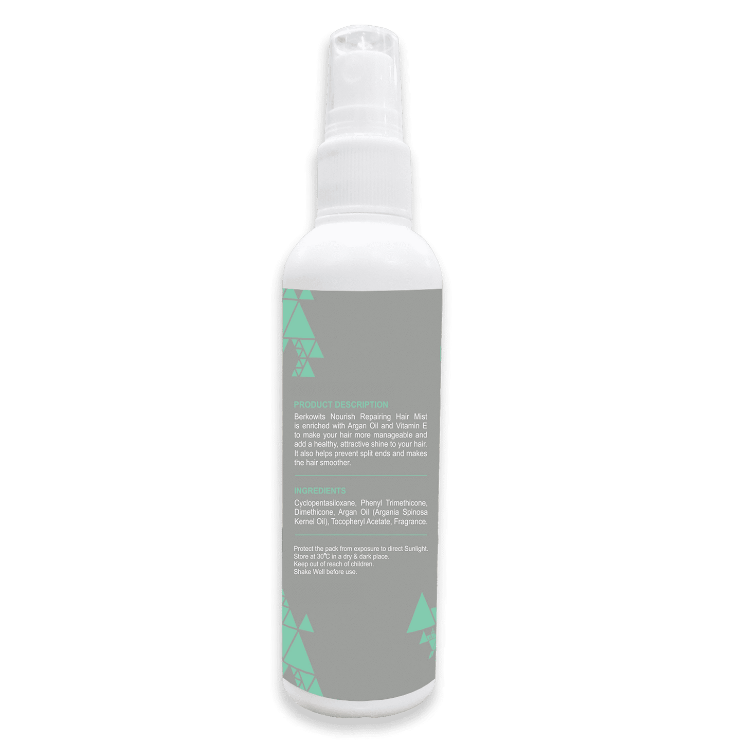Berkowits Nourish Hair Mist With Argan Oil And Vitamin E, 100 Ml