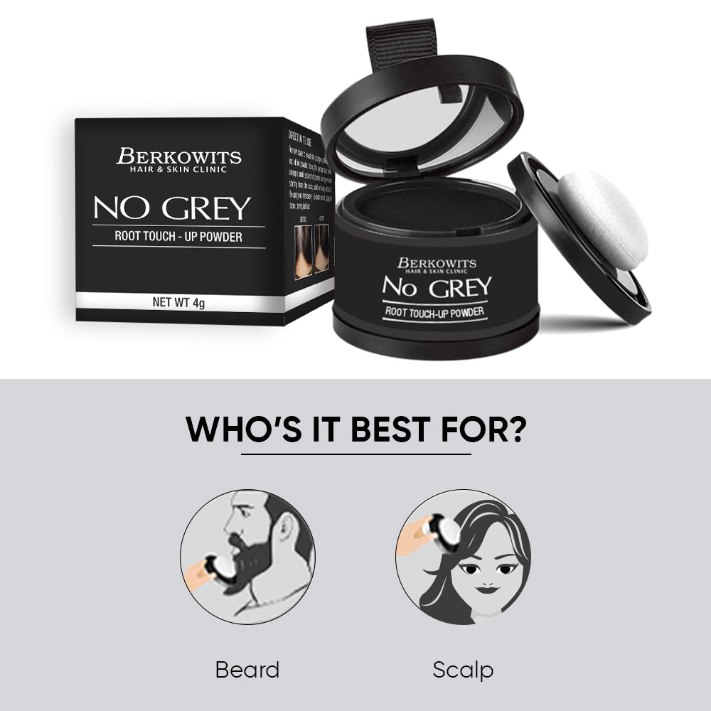 Berkowits No Grey Root Touch-up for Grey Hair (4g)