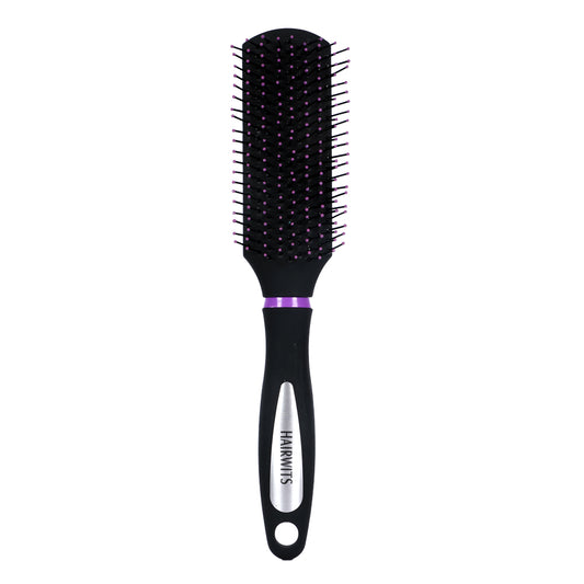 Berkowits Flat Hair Brush- Royal Black