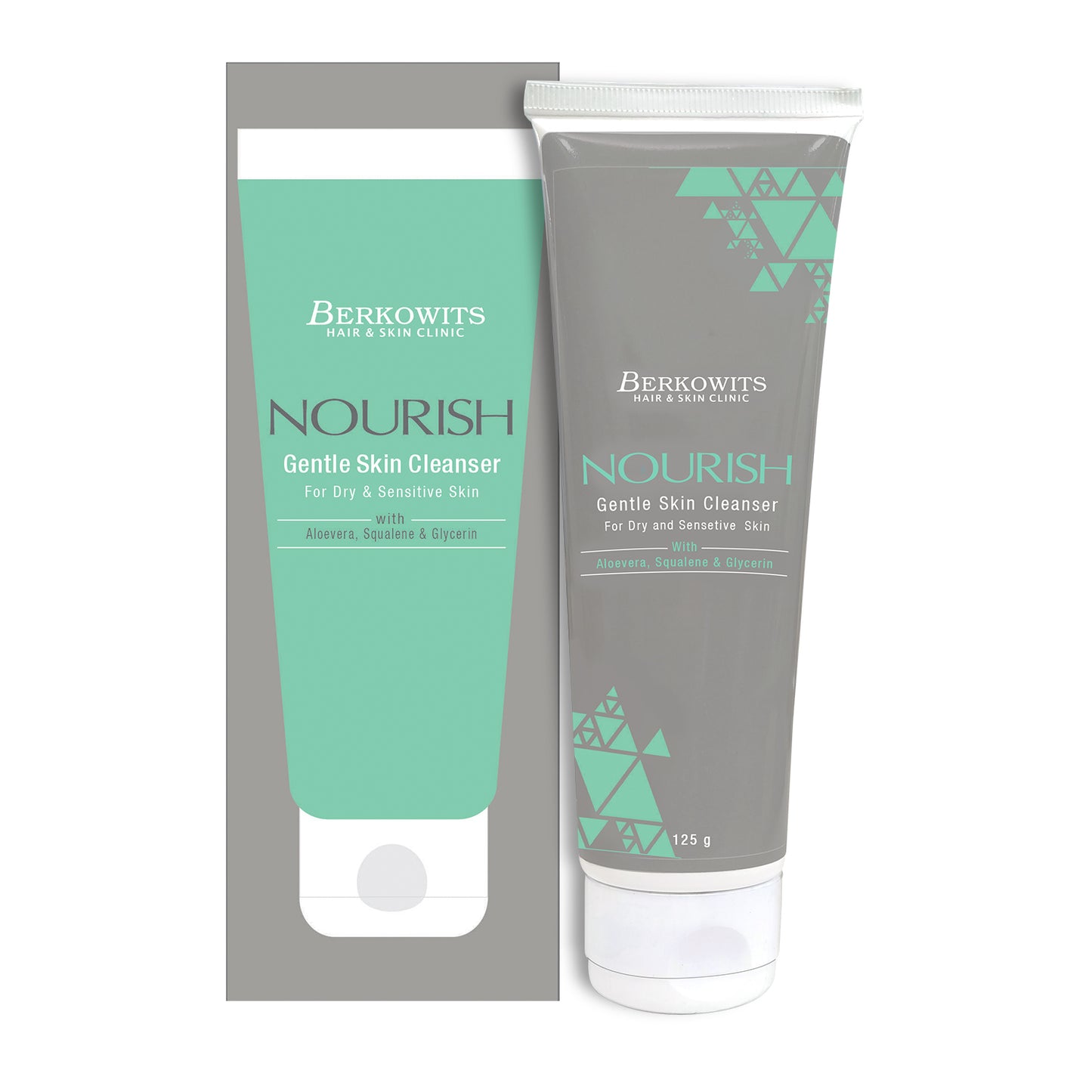 Berkowits Nourish Gentle Skin Cleanser For Dry & Sensitive Skin (125g)