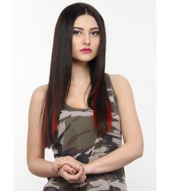 Fiery Red Highlighters Hair Extensions