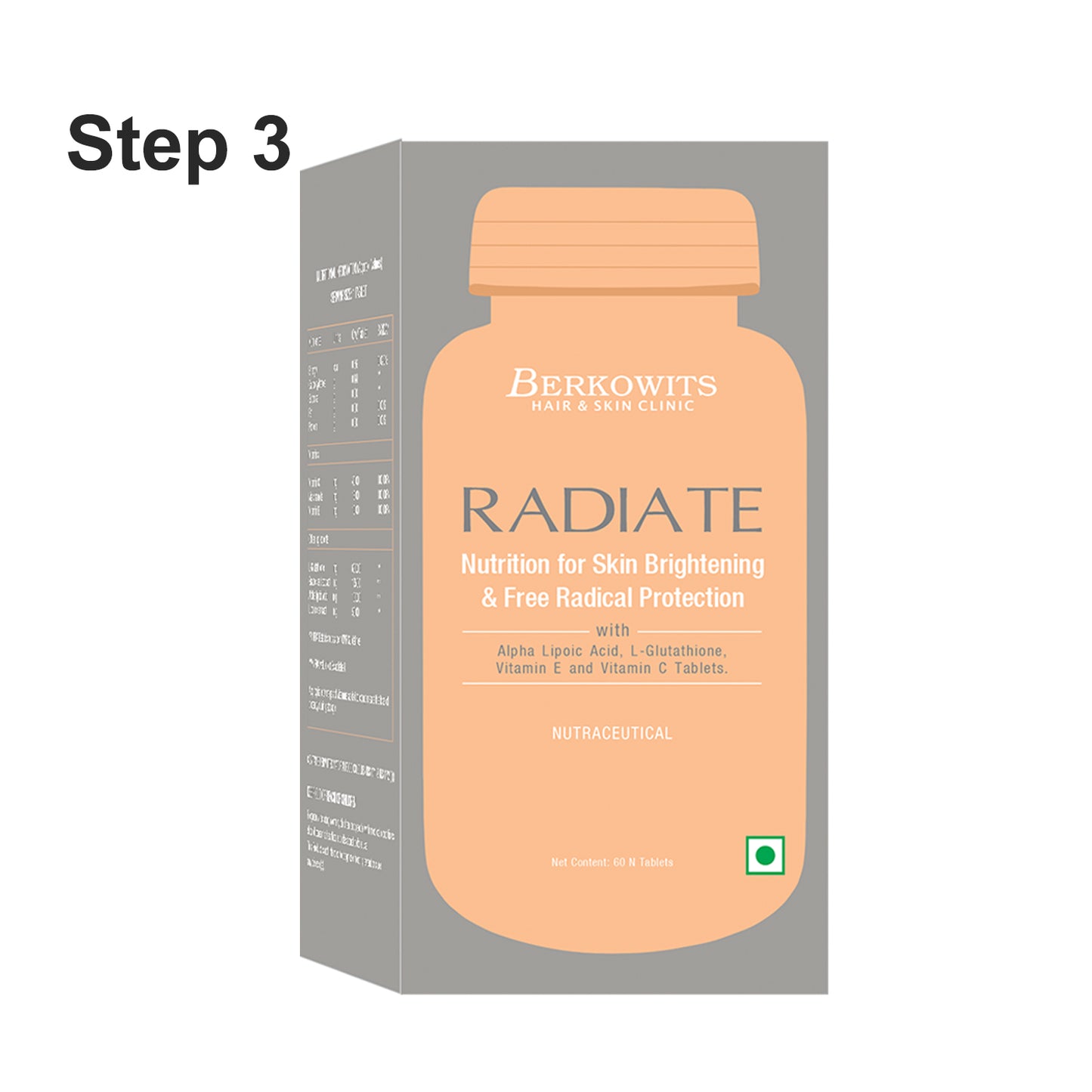 Radiate Winter Skin Glow Regime with Tea Tree Facewash (130ml +60 Tabs)