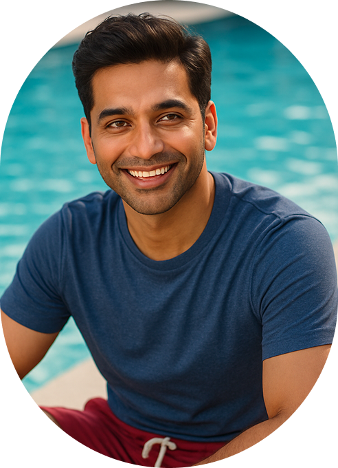 Workout With Hair Patch