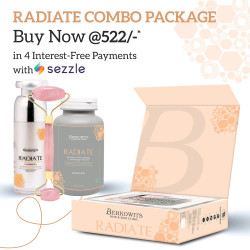 Radiate Treatment Kit + Face Roller Combo for Glowing Skin