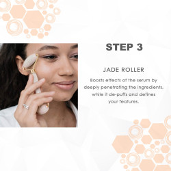 Radiate Treatment Kit + Face Roller Combo for Glowing Skin