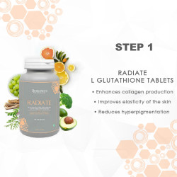 Radiate Treatment Kit + Face Roller Combo for Glowing Skin