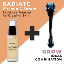 Dermaroller & Vitamin C Serum Combo - Rejuvenate Your Skin