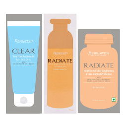 Radiate Winter Skin Glow Regime | Tea Tree Facewash Combo