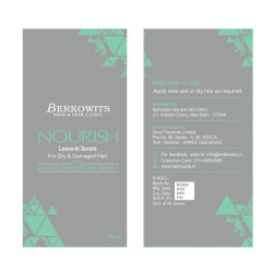 Dry & Damaged Hair Serum For Healthy Hair - Berkowits