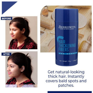 Berkowits Hair Building Fibers Instant Black Coverage