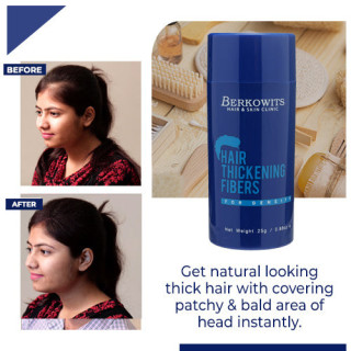 Hair Building Fiber 25g - Set of 3 Dark Brown - Berkowits