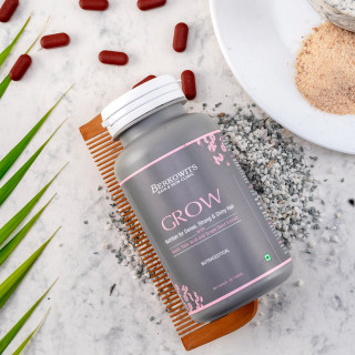 An Ultimate Hair Regrowth Solution | Berkowits Grow Densifying Foaming Serum & Grow Nutrition for Dense & Strong Hair