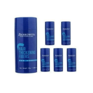 Berkowits Hair Building Fibers - Set of 6 For Thick Hair