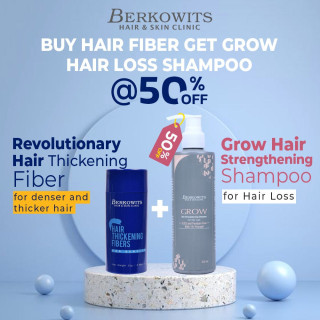 Berkowits Hair Building Fibers - Set of 6 For Thick Hair