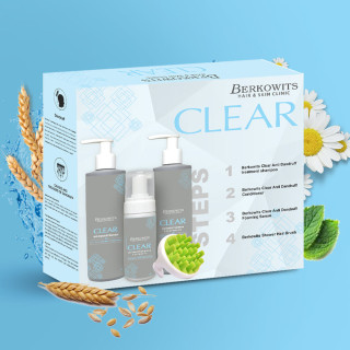 Berkowits Anti Dandruff Shampoo For Healthy Scalp, Pack of 2