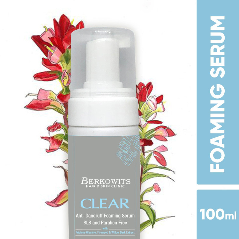 Clear Anti Dandruff Foaming Serum, Pack of 2 - Berkowits