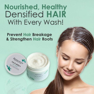 Nourish Hair Mask with Argan Oil, linseed Oil, & Shea Butter for Men and Women - 100g