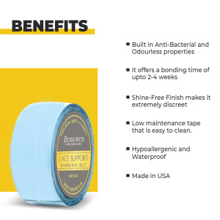 Buy Lace Support Tape Roll | 75' x 3 Yards | Berkowits