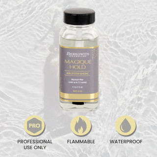 BERKOWITS Magique Hold hair system adhesive 4FL oz (118 ml)