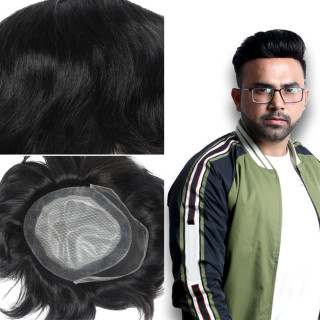 Buy Natural Hair Patch for Men – Realistic & Comfortable Wig