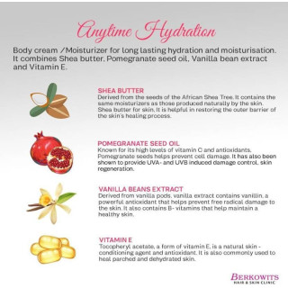 Berkowits AnyTime Hydration Cream with Vitamin E-(Global Citizen 60g)