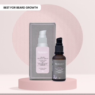 Beard Growth Serum - Natural Formula for Thicker Beards