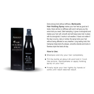 Long-lasting Hold Spray for Any Hairstyle