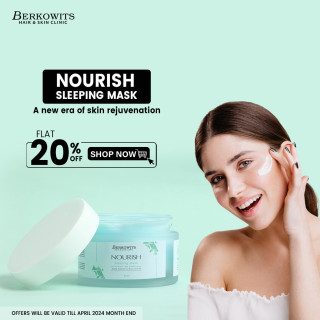Nourish Sleeping Mask For Glowing Skin - Berkowits