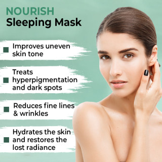 Nourish Sleeping Mask For Glowing Skin - Berkowits