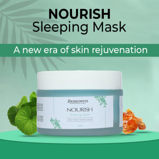 Nourish Sleeping Mask For Glowing Skin - Berkowits