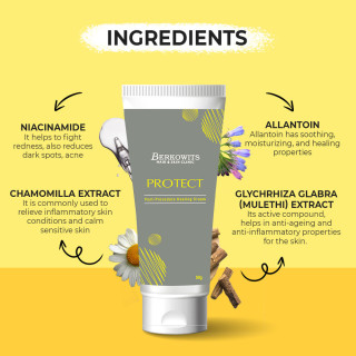 Heal & Nourish Sensitive Skin With Berkowits Healing Cream - 50g