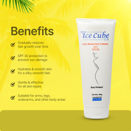 RF Ice Cube 2.0 Hair Reduction Cream – SPF 30 Protection & Care