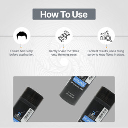 RichFeel Hair Thickening Fibres – Instant Hair Volume Solution