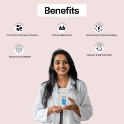 ANA IRON – Iron, Zinc & B12 Supplement for Energy & Health