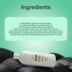 Sulphate Free Ana D-Tox Shampoo with Quinoa Protein