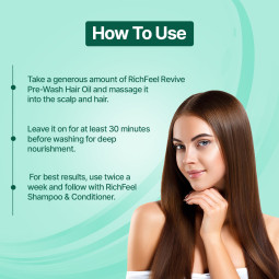 Hair Hydra Therapy Revive Pre-Wash Hair Oil For Stronger Hair