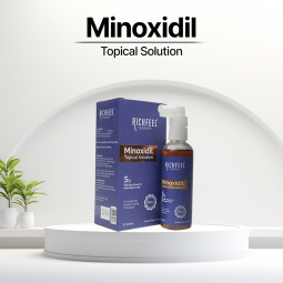 Minoxidil 5% Hair Regrowth Solution for Men | Clinically Proven to Help Regrow Hai