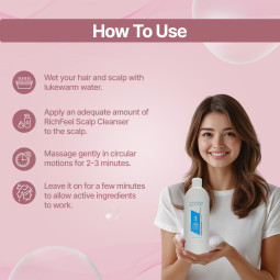 Scalp Cleanser with Saw Palmetto | Anti-Hair Fall Shampoo