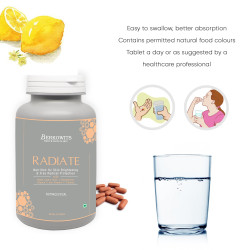 Berkowits Radiate L Glutathione 600mg - Healthy Glowing Skin